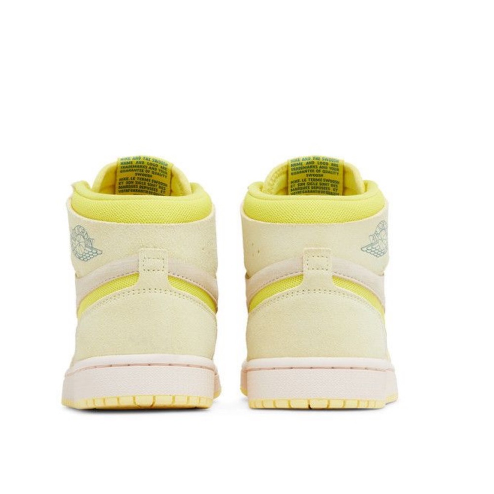 Size 10 Nike Zoom Air High-Tops - Yellow and White (Worn Once) - Picture 4 of 13